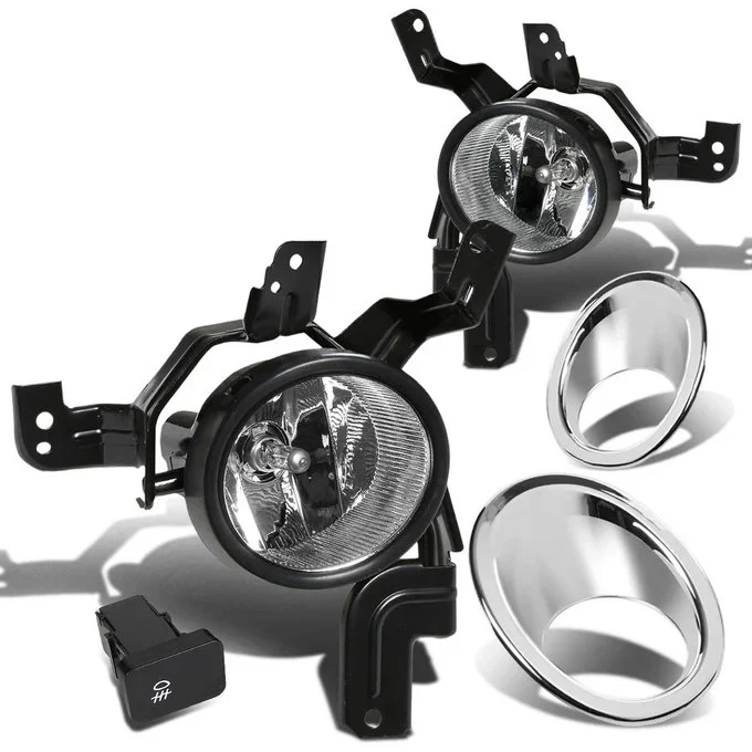 DNA Fog Lights for Honda CRV (2007-2009) with Switch and Wiring Harness - Amber / Clear / Smoke Lens - Image 7