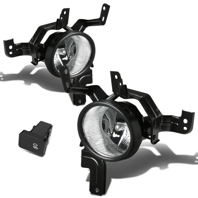 DNA Fog Lights for Honda CRV (2007-2009) with Switch and Wiring Harness - Amber / Clear / Smoke Lens - Image 8
