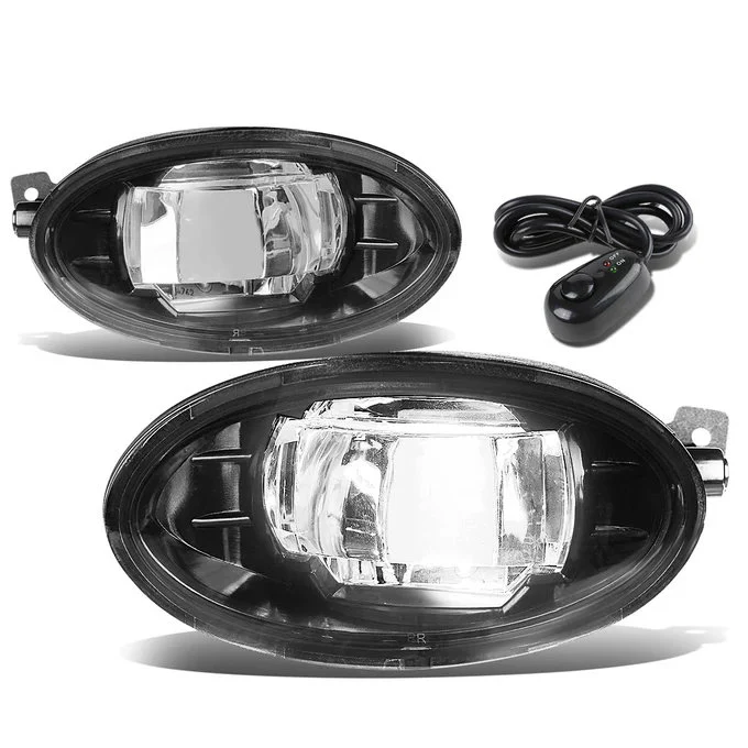 DNA LED Fog Lights for Honda Accord (2008-2011) with Switch and Wiring Harness - Amber / Clear / Smoke Lens FL-ZTL-255