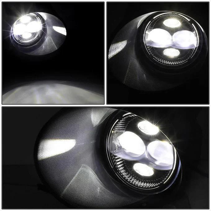 DNA LED Fog Lights for Ford F150 (2005-2008) Projector with Switch & Wiring Harness - Clear or Smoke FL-ZTL-334 - Image 4