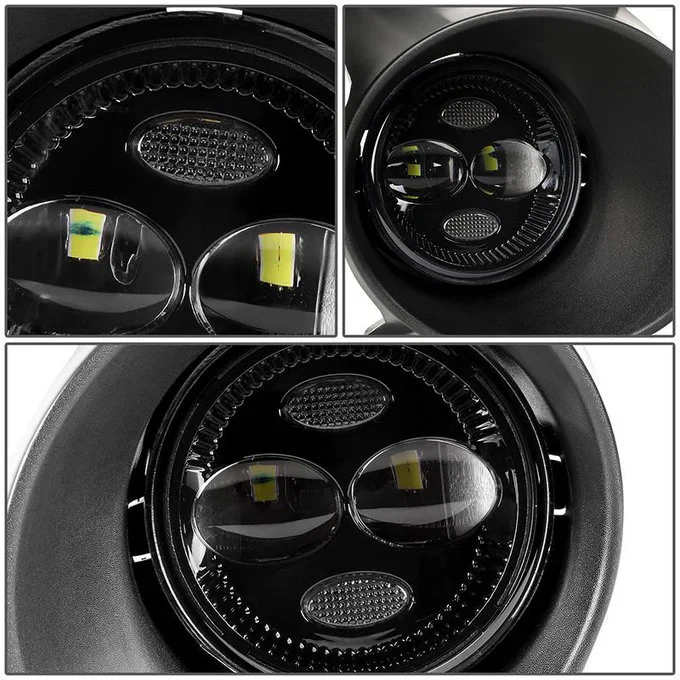 DNA LED Fog Lights for Ford F150 (2005-2008) Projector with Switch & Wiring Harness - Clear or Smoke FL-ZTL-334 - Image 5