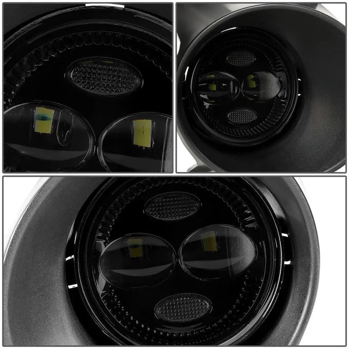 DNA LED Fog Lights for Ford F150 (2005-2008) Projector with Switch & Wiring Harness - Clear or Smoke FL-ZTL-334 - Image 8