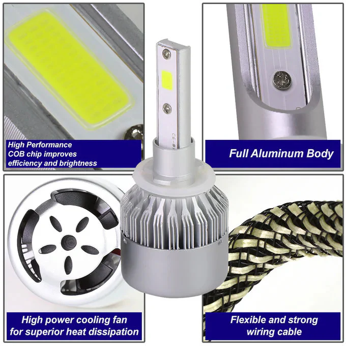 DNA LED Headlight Bulb Conversion Kit - 880/881 / 9005 / 9006 / 9007 - Image 32