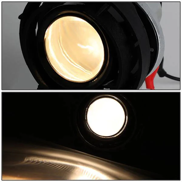 DNA Projector Fog Lights for Chevy Impala (2006-2016) Factory Style with Clear Lens - Image 4