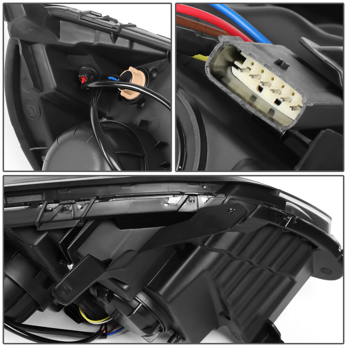DNA Projector Headlights Chevy Equinox (2016-2017) Black or Chrome Housing - Image 20