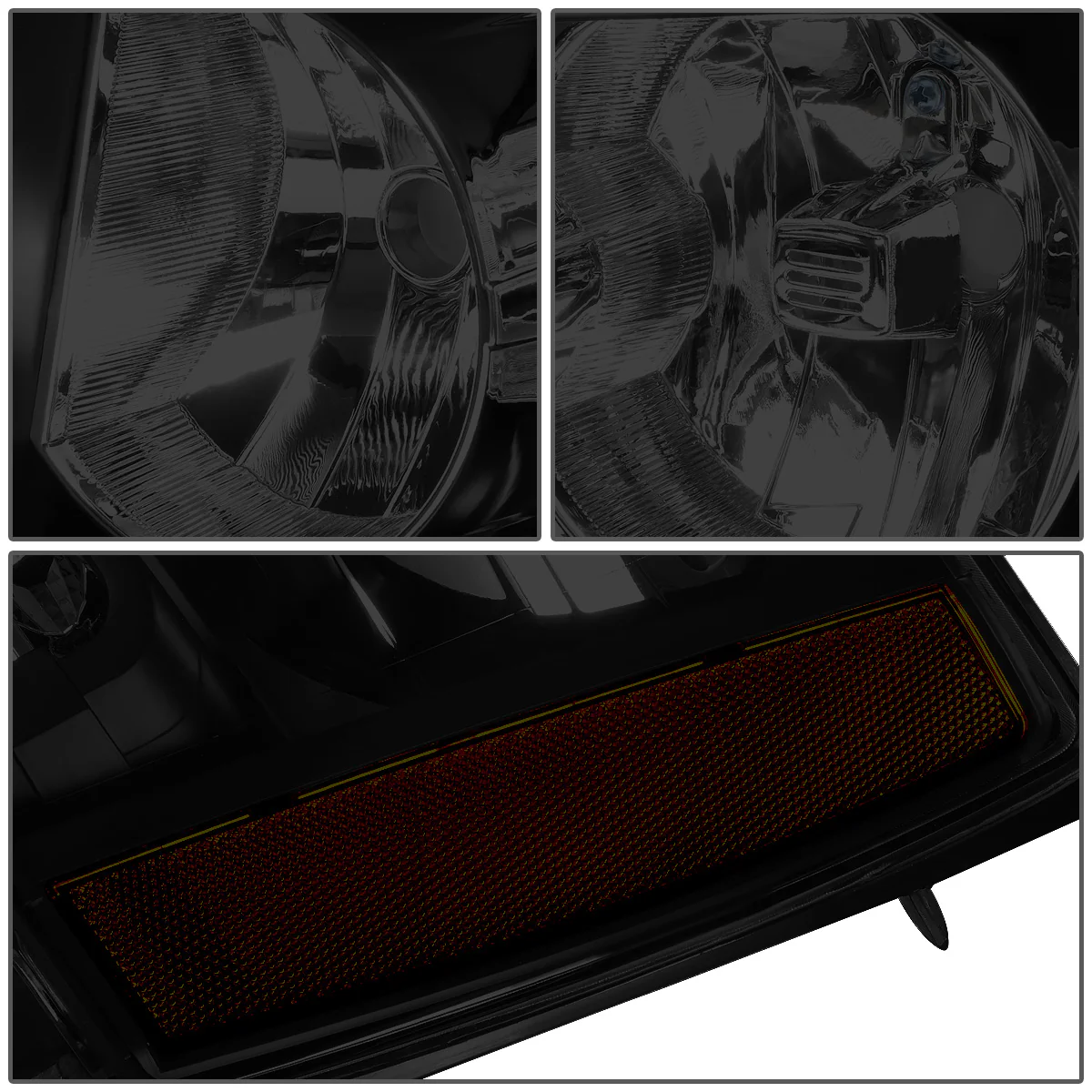DNA Projector Headlights Chevy Avalanche (07-13) Tahoe (07-14) w/ LED DRL - Black or Chrome Housing - Image 17
