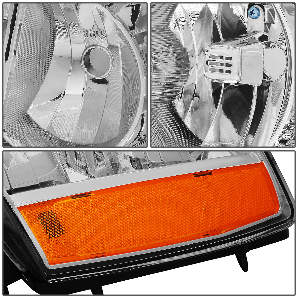 DNA Projector Headlights Chevy Avalanche (07-13) Tahoe (07-14) w/ LED DRL - Black or Chrome Housing - Image 30