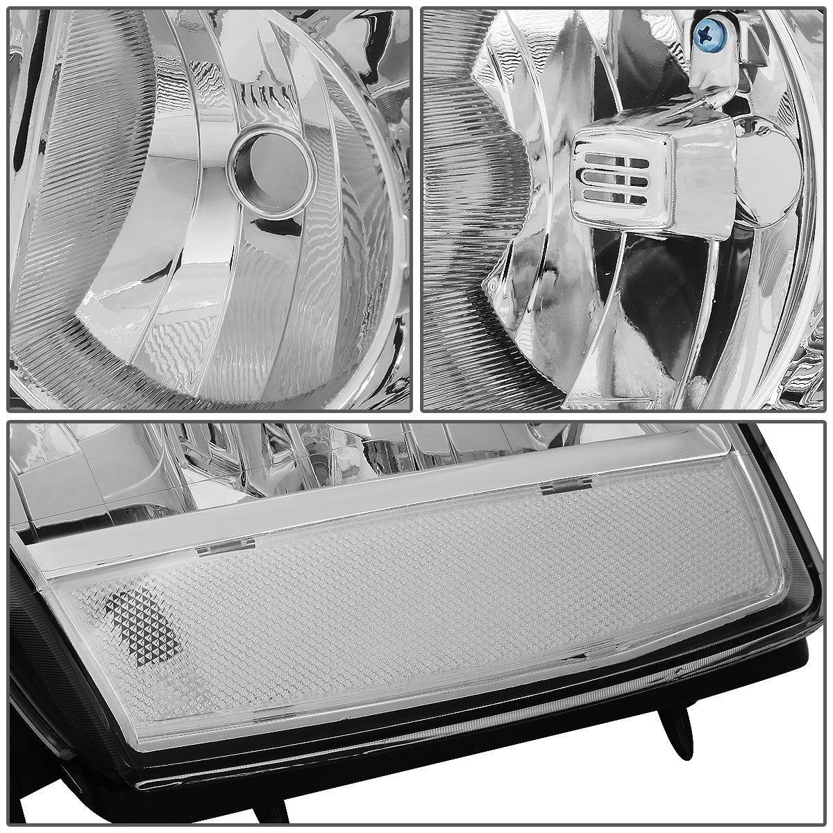 DNA Projector Headlights Chevy Avalanche (07-13) Tahoe (07-14) w/ LED DRL - Black or Chrome Housing - Image 37