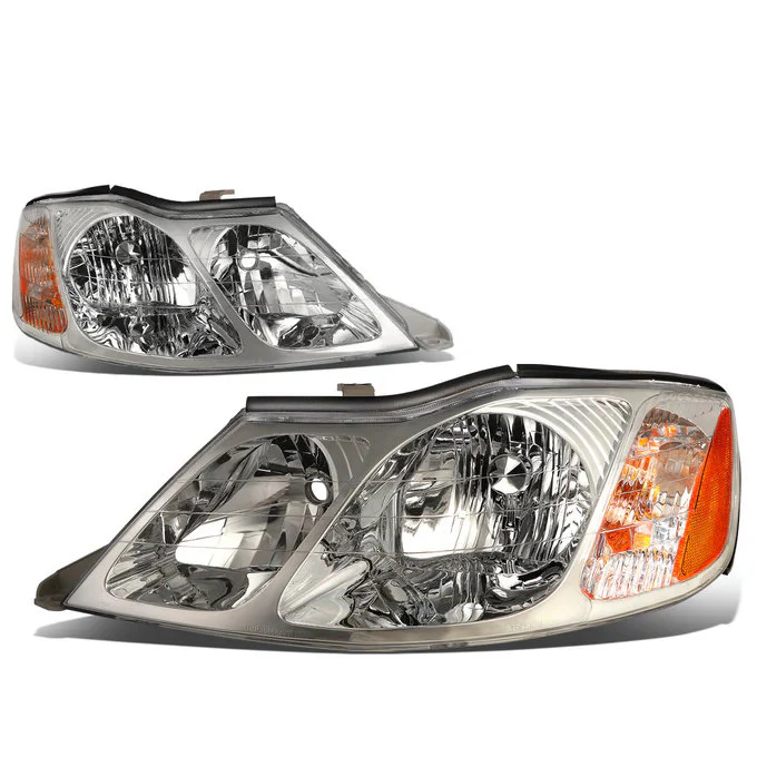 DNA Headlights for Toyota Avalon (2000-2004) with Chrome or Black Housing and Clear or Smoke Lens - Image 11
