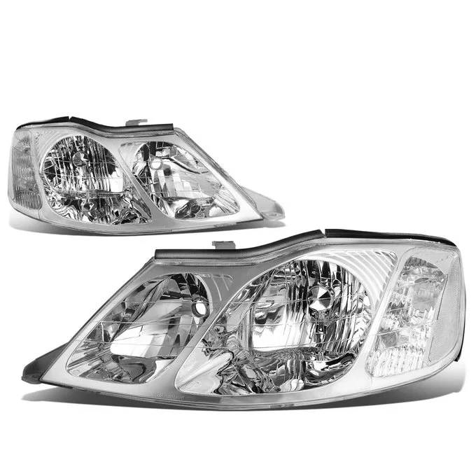 DNA Headlights for Toyota Avalon (2000-2004) with Chrome or Black Housing and Clear or Smoke Lens - Image 14