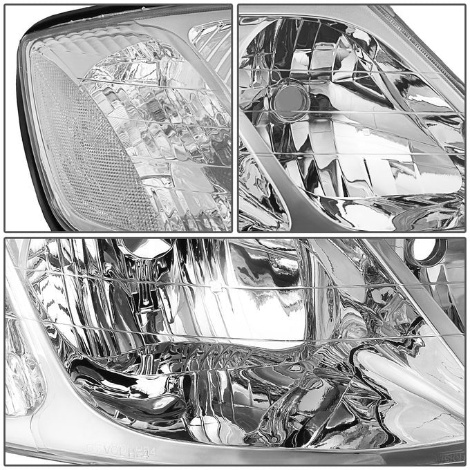 DNA Headlights for Toyota Avalon (2000-2004) with Chrome or Black Housing and Clear or Smoke Lens - Image 16