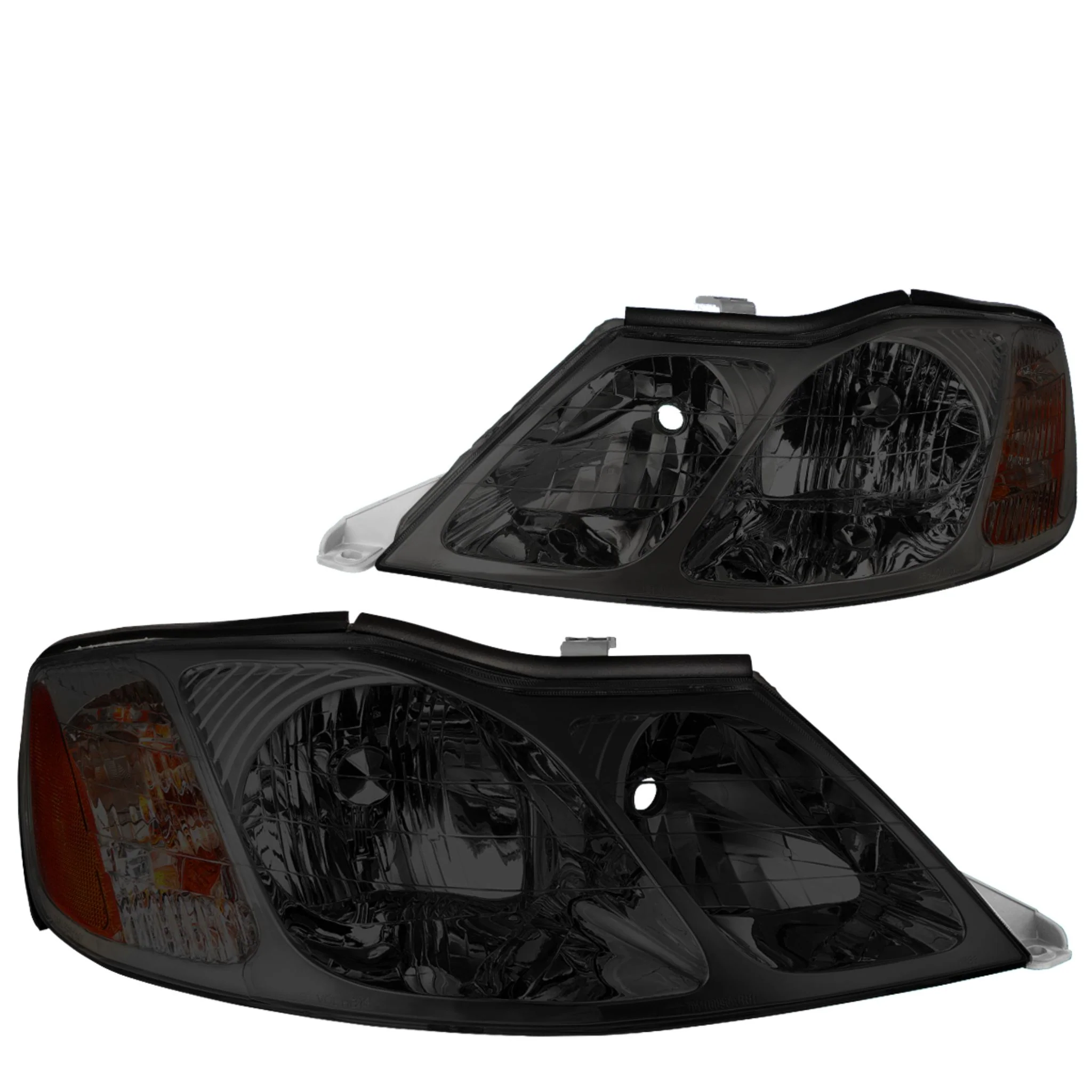 DNA Headlights for Toyota Avalon (2000-2004) with Chrome or Black Housing and Clear or Smoke Lens - Image 17
