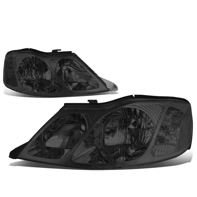 DNA Headlights for Toyota Avalon (2000-2004) with Chrome or Black Housing and Clear or Smoke Lens - Image 18