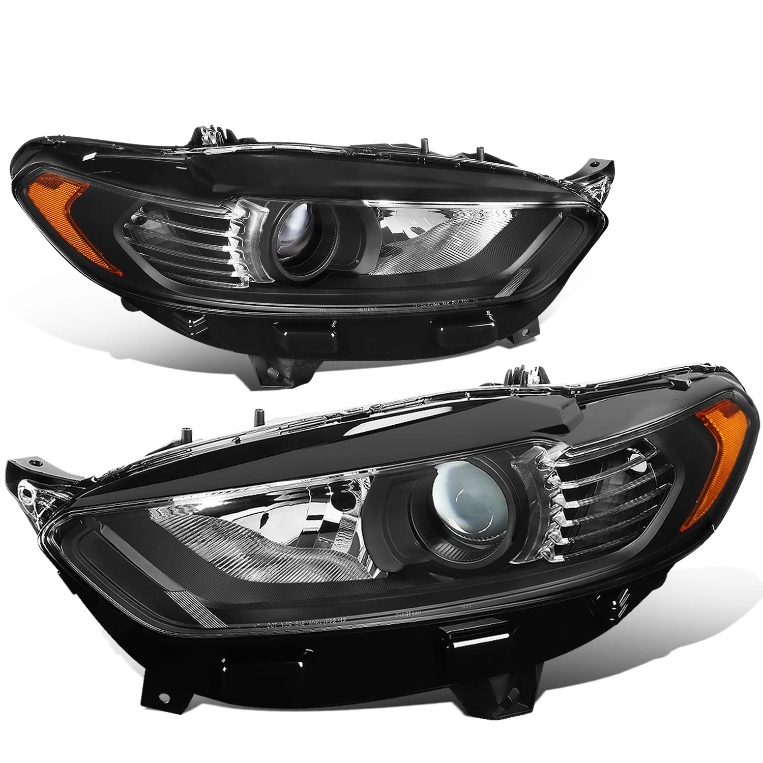 DNA Projector Headlights Ford Fusion (13-16) OE Style w/ Black or Chrome Housing - Image 16