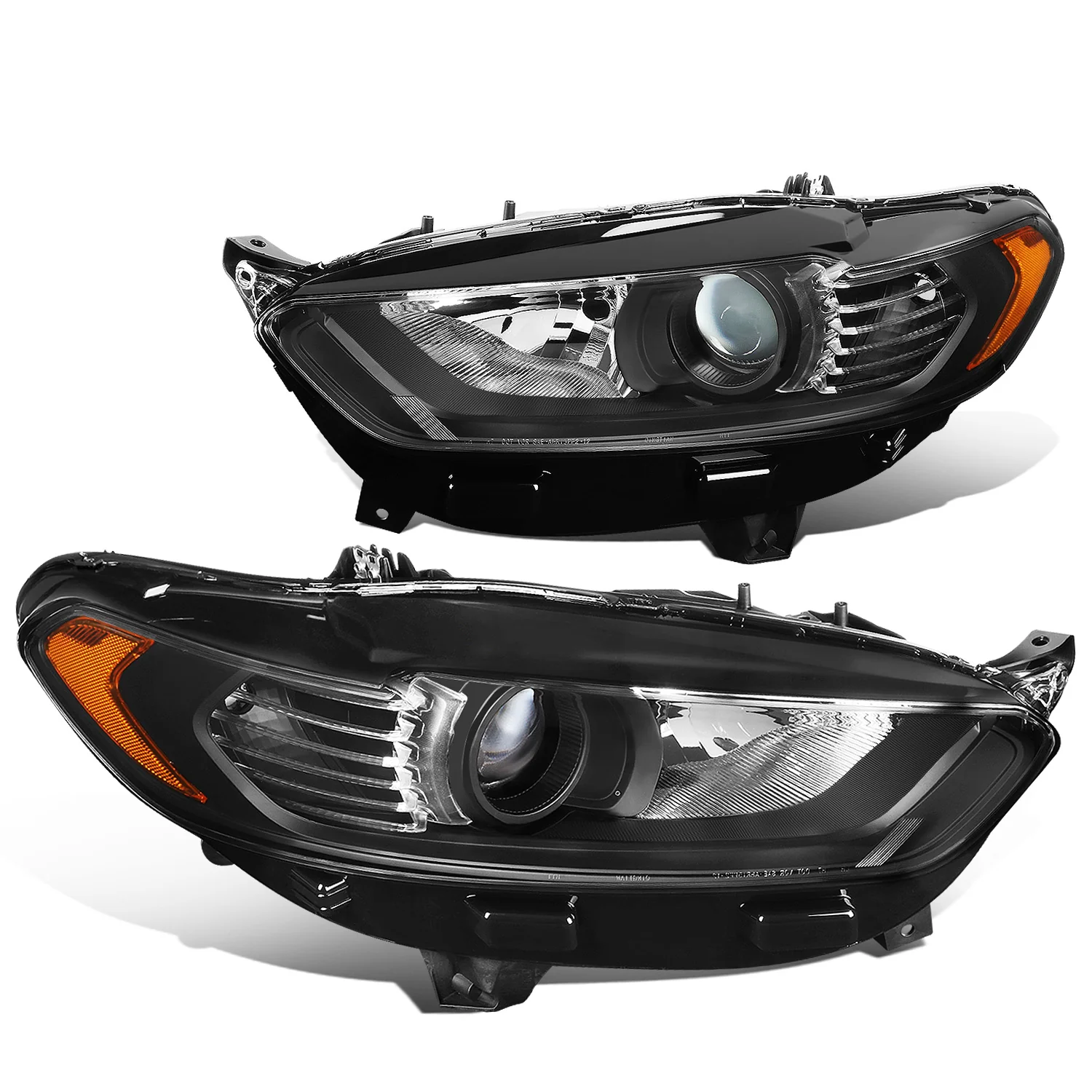 DNA Projector Headlights Ford Fusion (13-16) OE Style w/ Black or Chrome Housing - Image 17