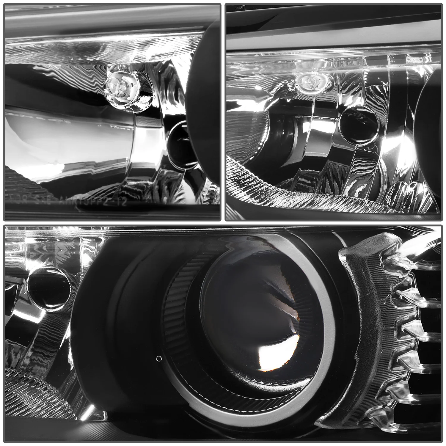 DNA Projector Headlights Ford Fusion (13-16) OE Style w/ Black or Chrome Housing - Image 9