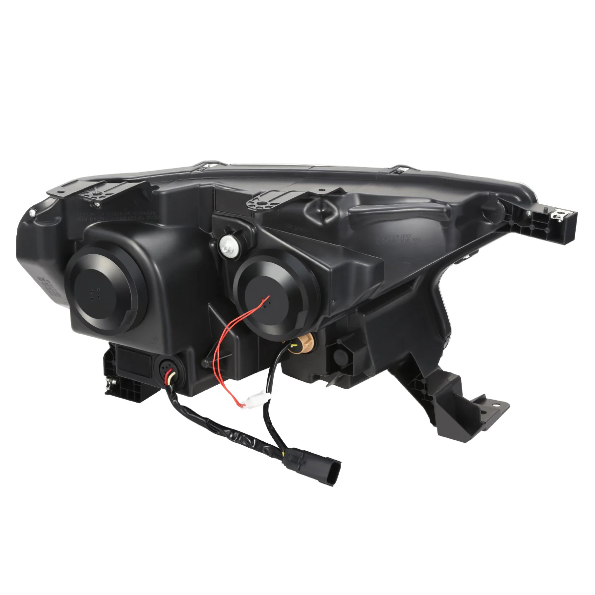 DNA Projector Headlights Ford Ranger XL / XLT (19-23) w/ LED DRL - Black or Chrome Housing - Image 12