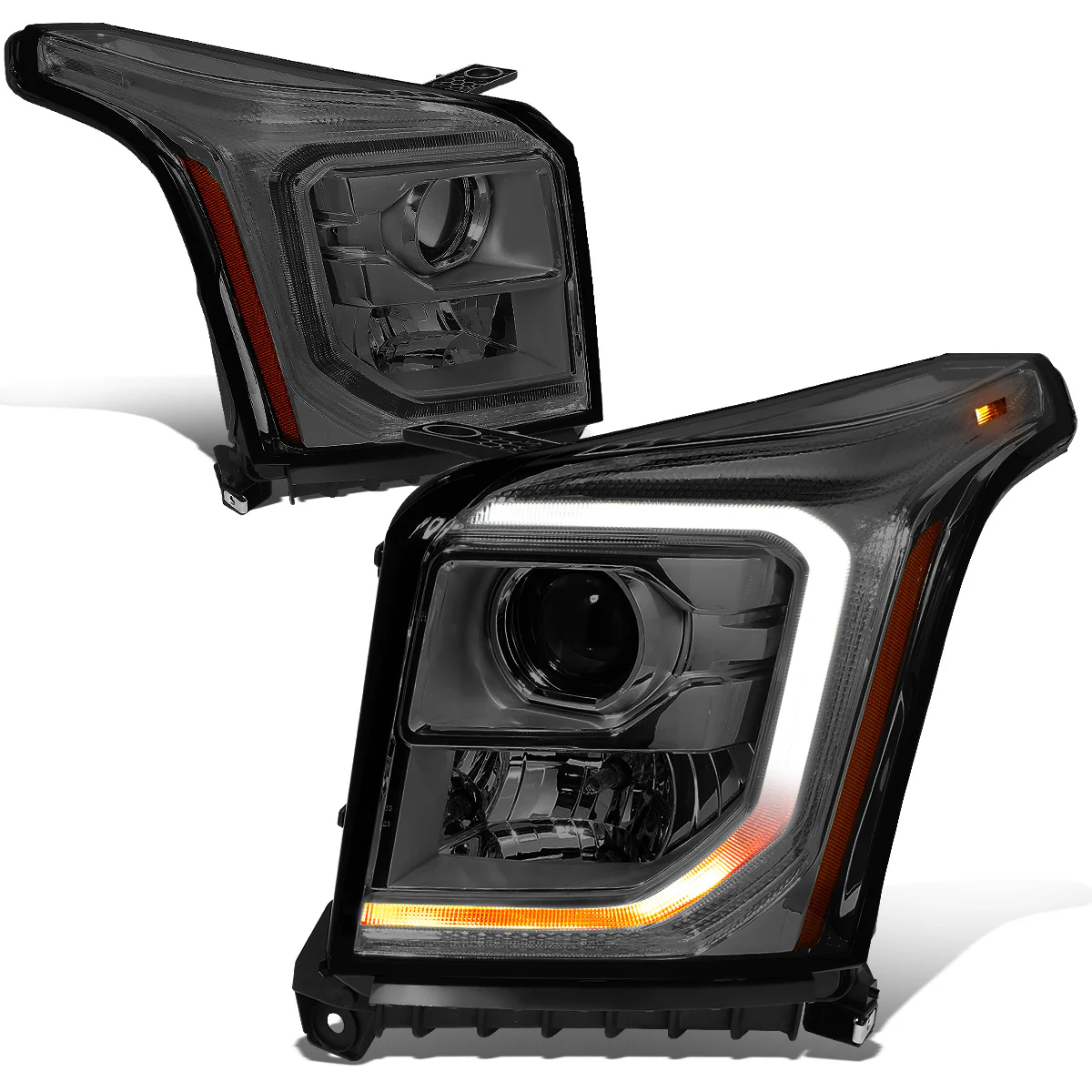 DNA Projector Headlights GMC Yukon / Yukon XL (2015-2020) OE Style w/ Black or Chrome Housing - Image 33