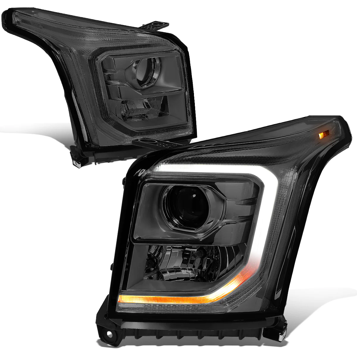 DNA Projector Headlights GMC Yukon / Yukon XL (2015-2020) OE Style w/ Black or Chrome Housing - Image 43