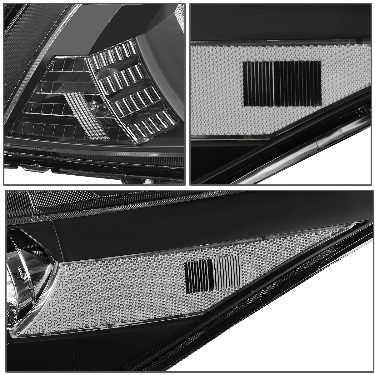 DNA Projector Headlights Honda Accord Coupe (08-12) OE Style w/ Black or Chrome Housing - Image 17