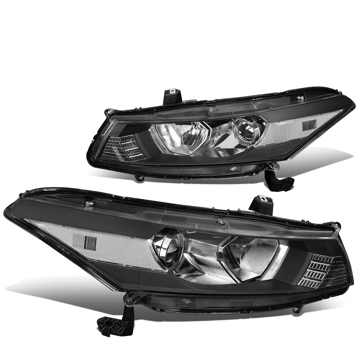 DNA Projector Headlights Honda Accord Coupe (08-12) OE Style w/ Black or Chrome Housing - Image 20