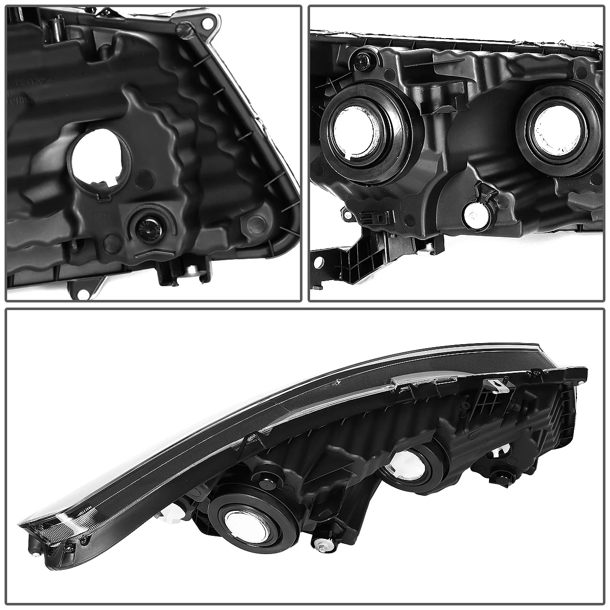 DNA Projector Headlights Honda Accord Coupe (08-12) OE Style w/ Black or Chrome Housing - Image 21