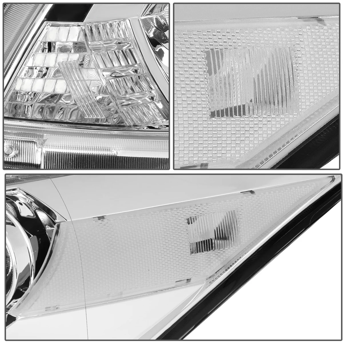 DNA Projector Headlights Honda Accord Coupe (08-12) OE Style w/ Black or Chrome Housing - Image 7