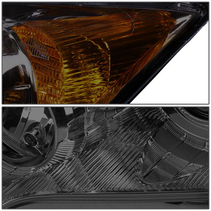 DNA Projector Headlights for Honda CRV (2007-2011) Chrome Housing with Smoke Lens - Image 3