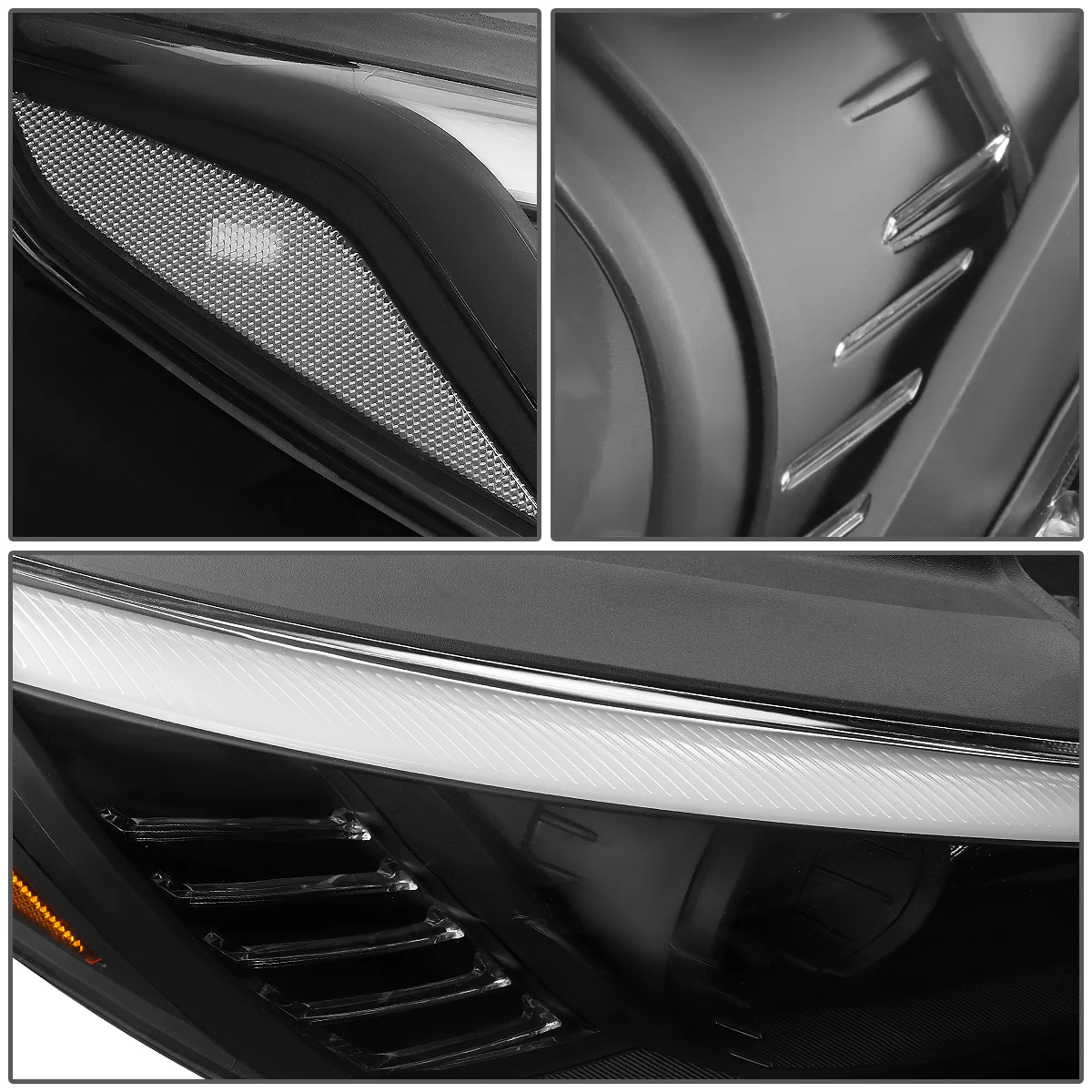 DNA Projector Headlights Hyundai Sonata (2015-2017) OE Style w/ Black or Chrome Housing - Image 9