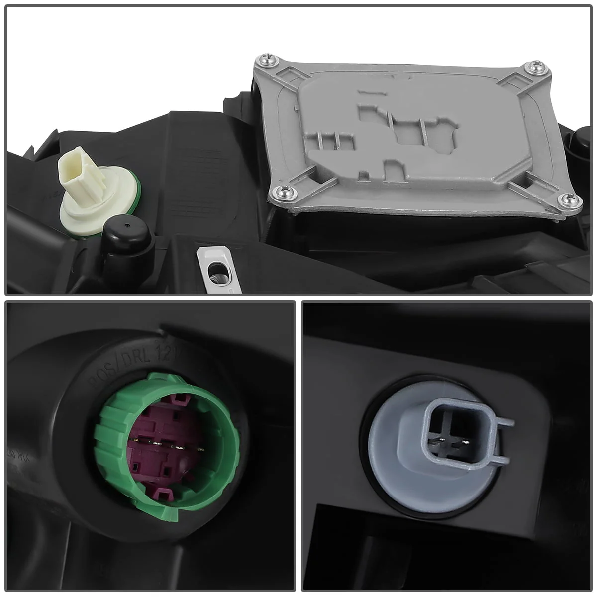 DNA Projector Headlights Jeep Cherokee (2014-2018) OE Style w/ Black or Chrome Housing - Image 13