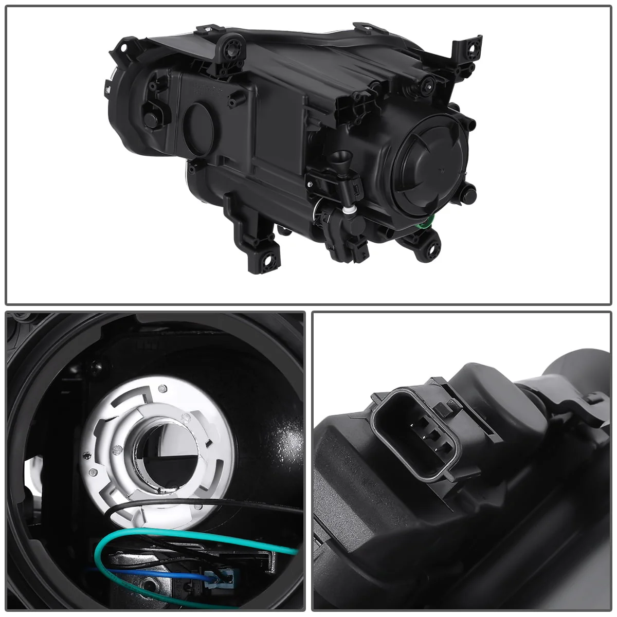 DNA Projector Headlights Jeep Cherokee (2014-2018) OE Style w/ Black or Chrome Housing - Image 15