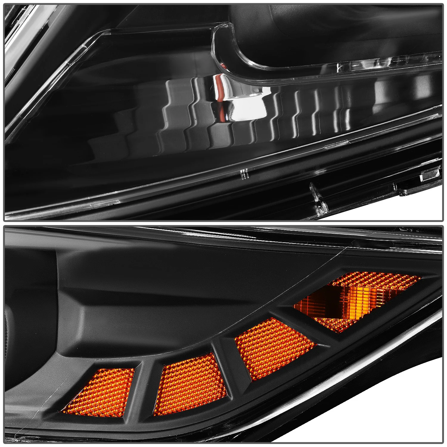 DNA Projector Headlights Kia Optima (2011-2013) OE Style w/ Black or Chrome Housing - Image 5