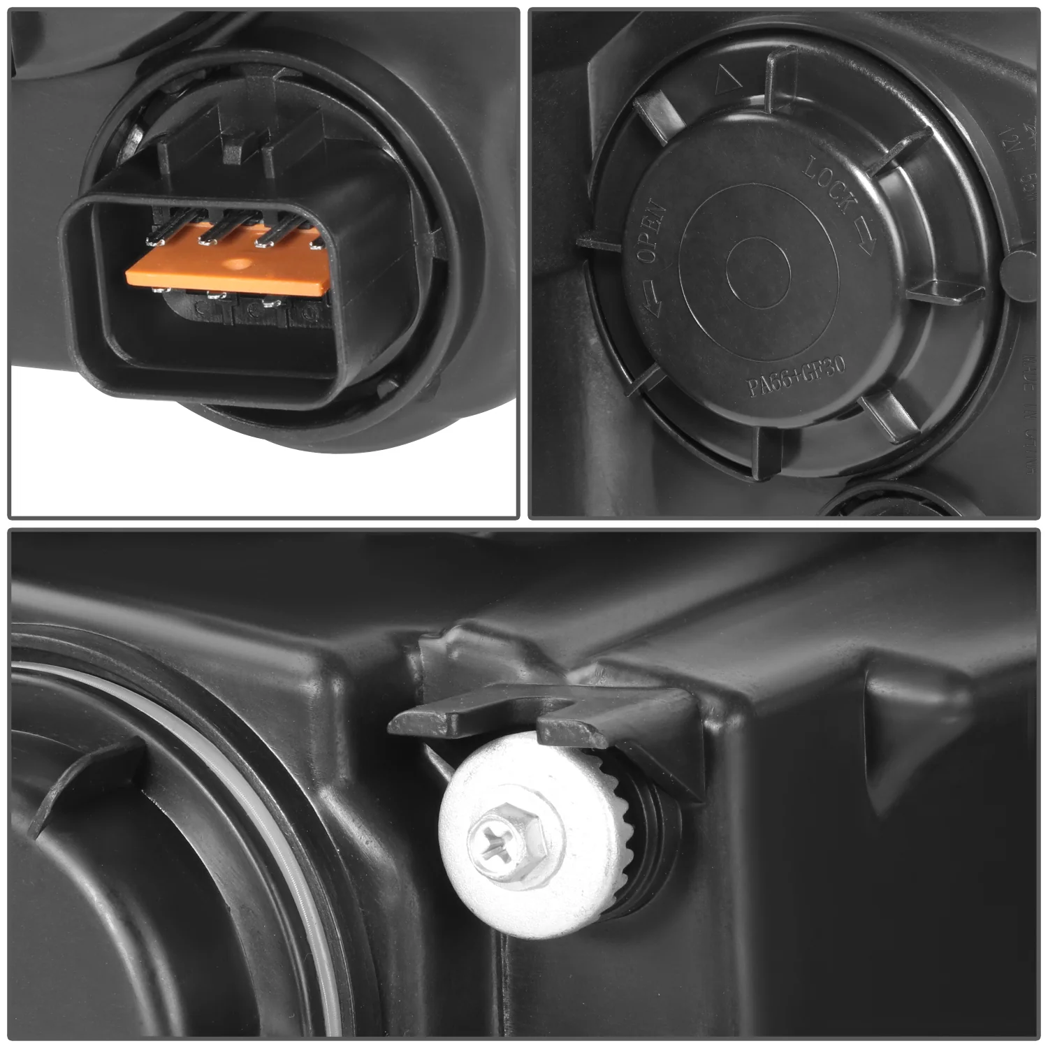 DNA Projector Headlights Kia Sorento (2011-2013) OE Style w/ Black or Chrome Housing - Image 9