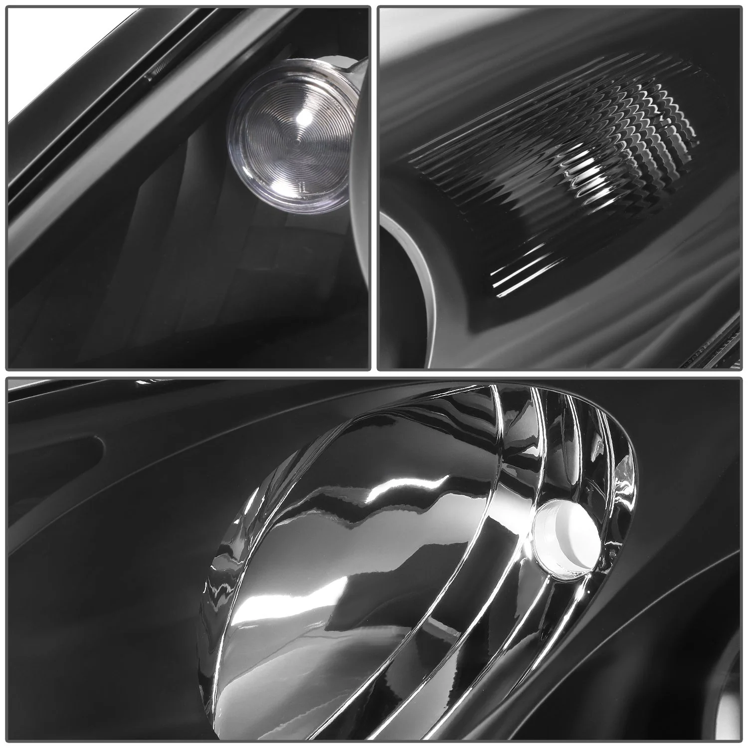 DNA Projector Headlights Lexus ES330 (2004-2006) Black or Chrome Housing - Image 4