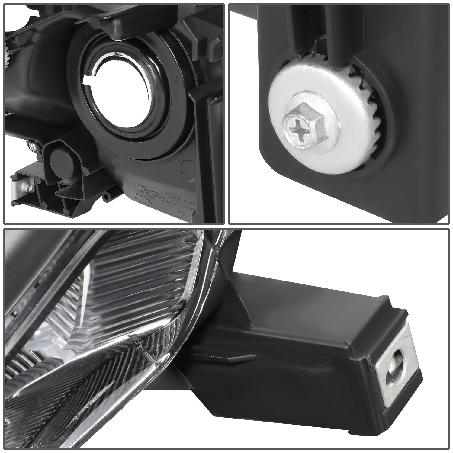 DNA Projector Headlights Lexus ES330 (2004-2006) Black or Chrome Housing - Image 8