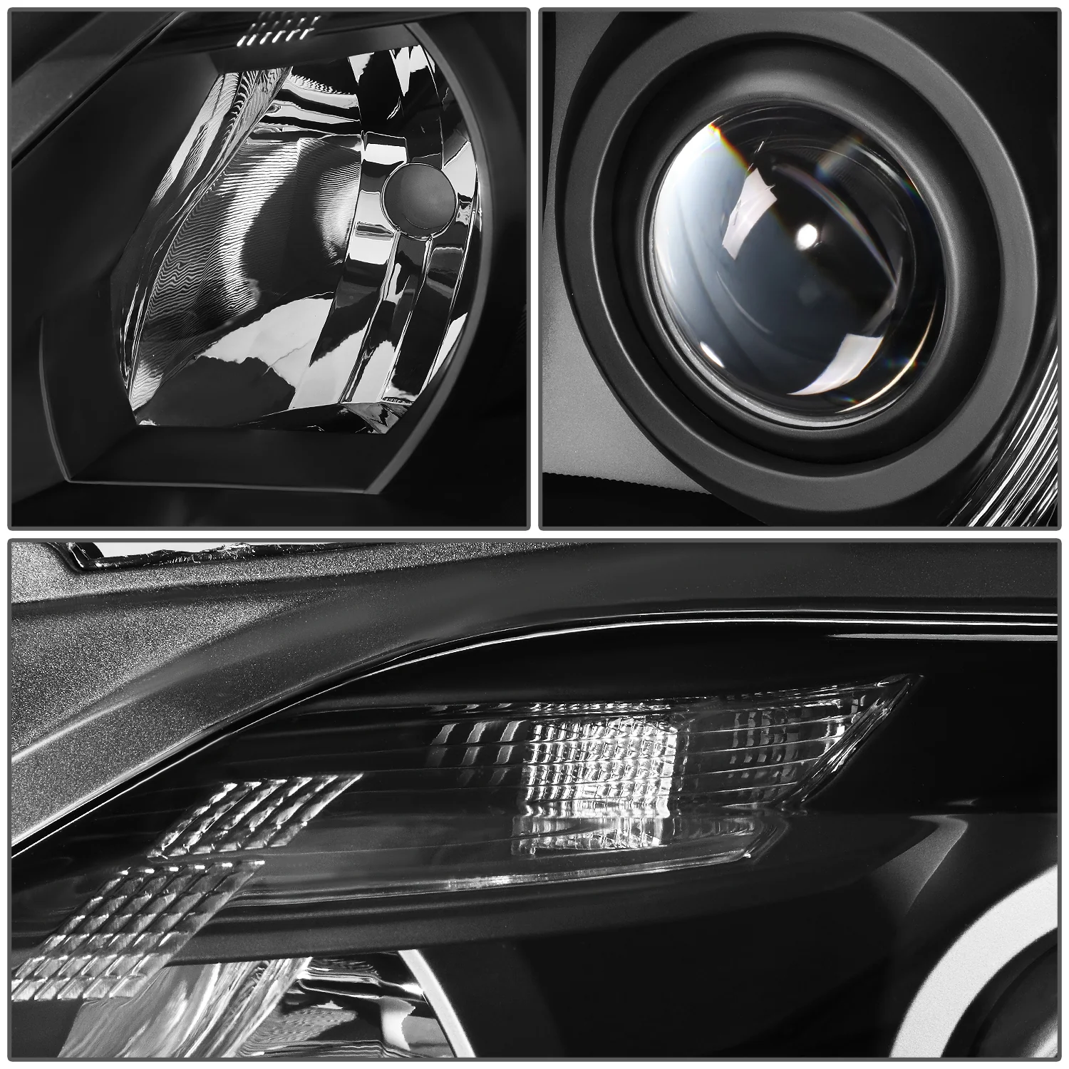 DNA Projector Headlights Lexus RX350 (2010-2012) OE Style w/ Black or Chrome Housing - Image 5