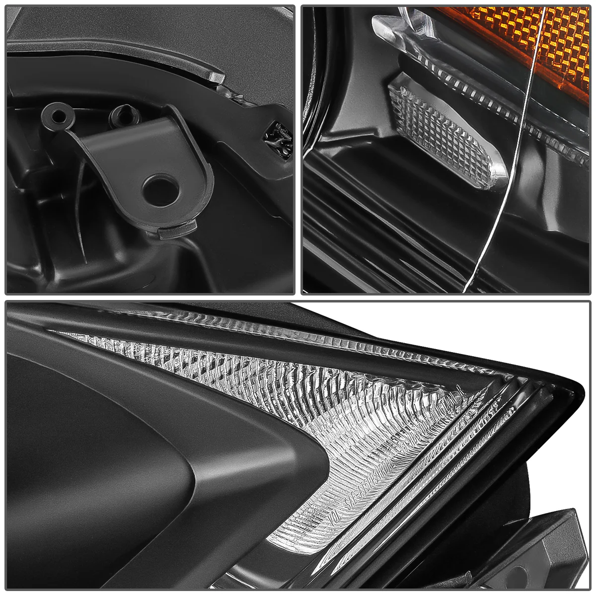 DNA Projector Headlights Lexus RX350 RX450H (2013-2015) OE Style w/ Black or Chrome Housing - Image 4