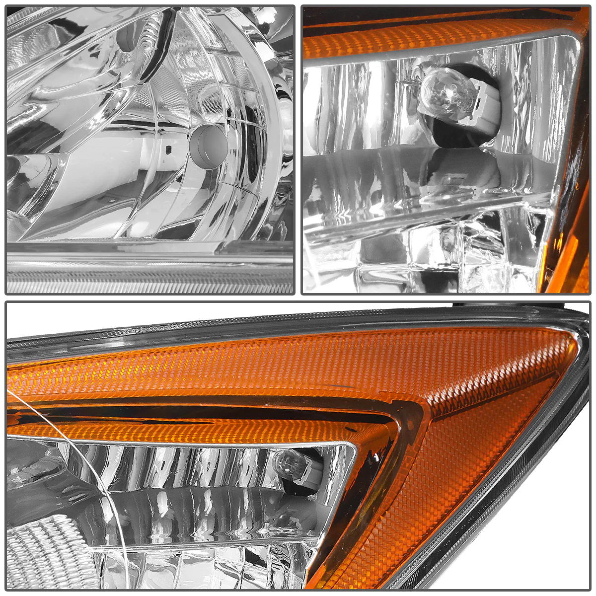 DNA Projector Headlights Mazda 3 Sedan (10-13) OE Style w/ Black or Chrome Housing - Image 14