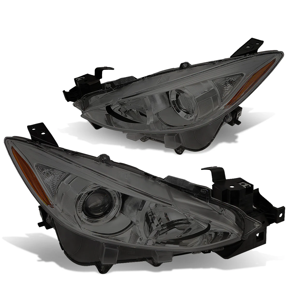 DNA Projector Headlights Mazda 3 Sedan (14-16) OE Style w/ Black or Chrome Housing - Image 16