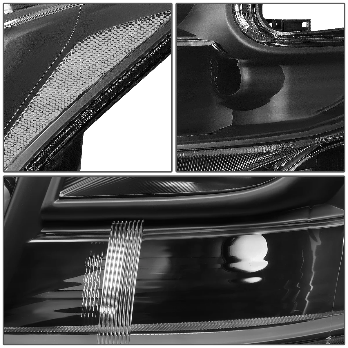 DNA Projector Headlights Nissan Maxima (2009-2014) OE Style w/ Black or Chrome Housing - Image 10