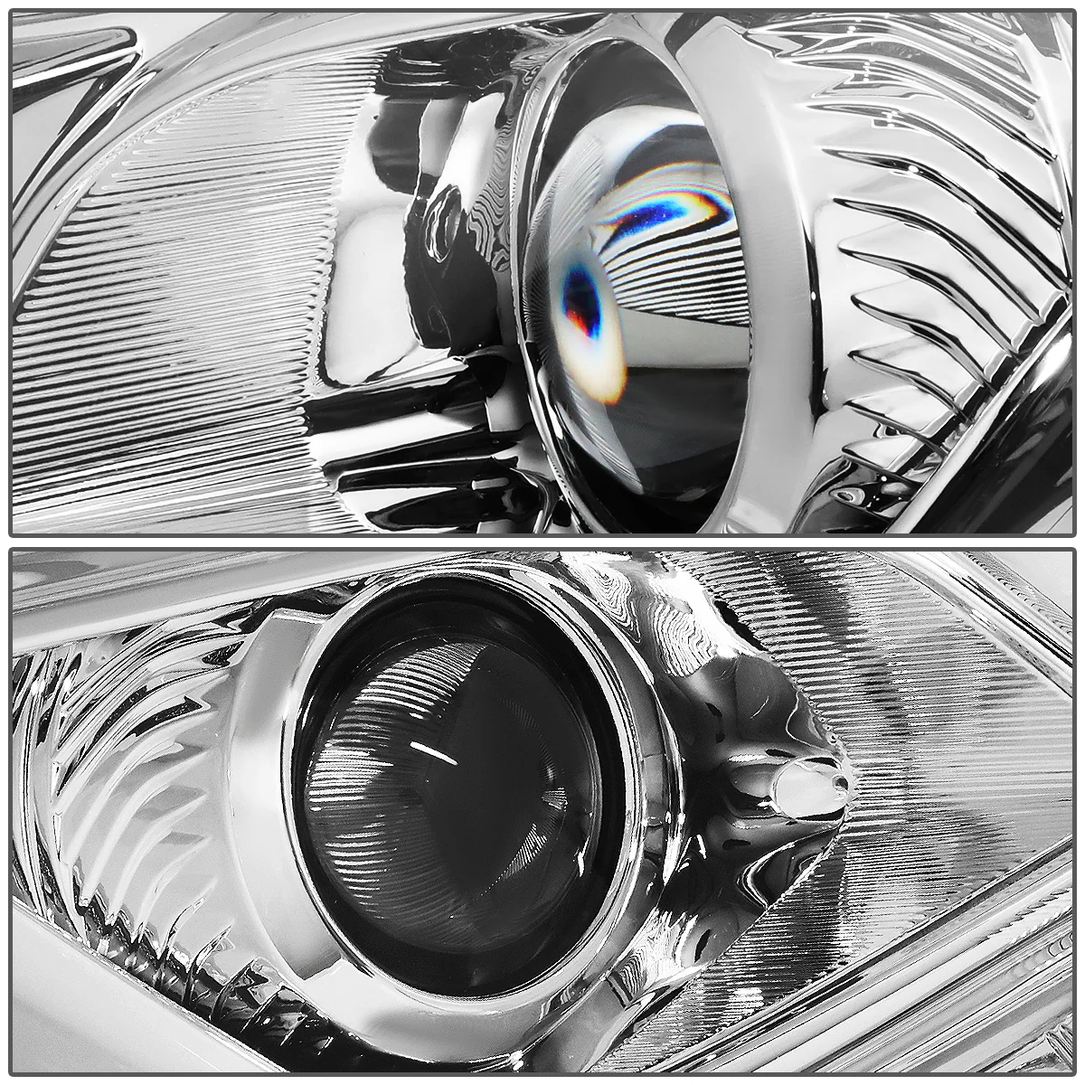 DNA Projector Headlights Nissan Maxima (2009-2014) OE Style w/ Black or Chrome Housing - Image 13
