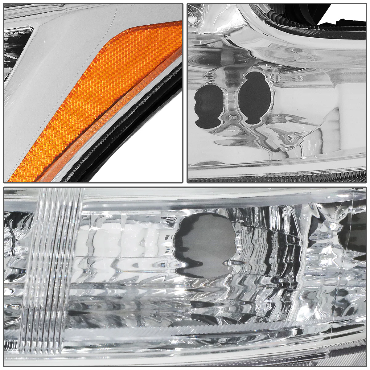 DNA Projector Headlights Nissan Maxima (2009-2014) OE Style w/ Black or Chrome Housing - Image 14