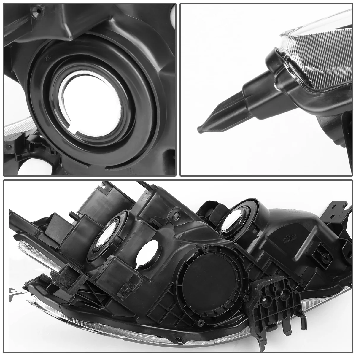 DNA Projector Headlights Nissan Maxima (2009-2014) OE Style w/ Black or Chrome Housing - Image 15