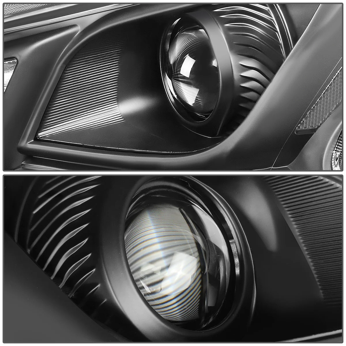 DNA Projector Headlights Nissan Maxima (2009-2014) OE Style w/ Black or Chrome Housing - Image 3