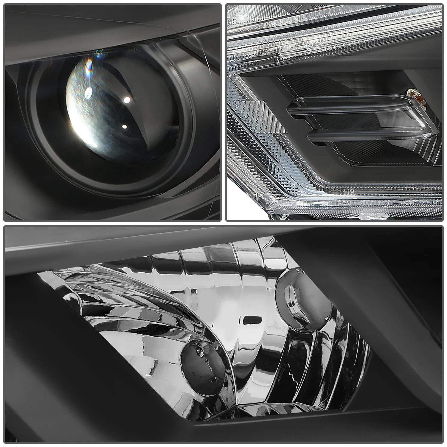 DNA Projector Headlights Nissan Maxima (2016-2018) OE Style w/ Black or Chrome Housing - Image 12