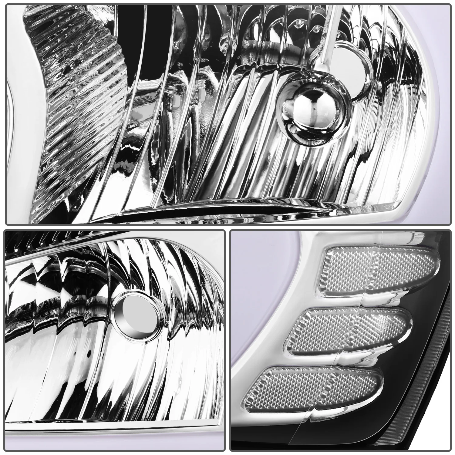 DNA Projector Headlights Pontiac Grand Prix (04-08) w/ LED DRL - Black or Chrome Housing - Image 17