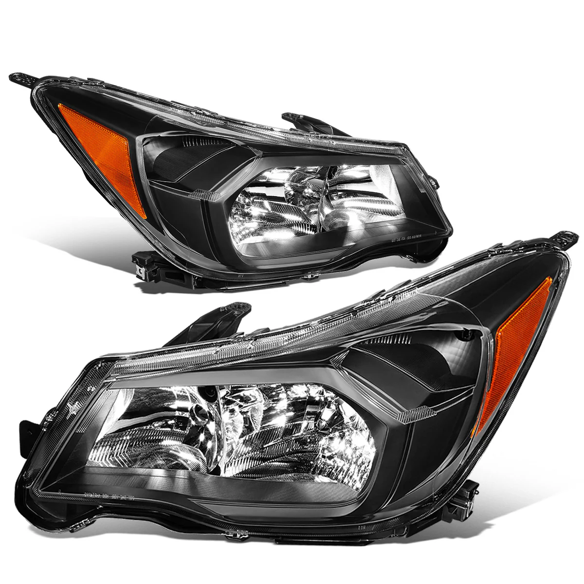 DNA Projector Headlights Subaru Forester (2014-2016) OE Style w/ Black or Chrome Housing - Image 2