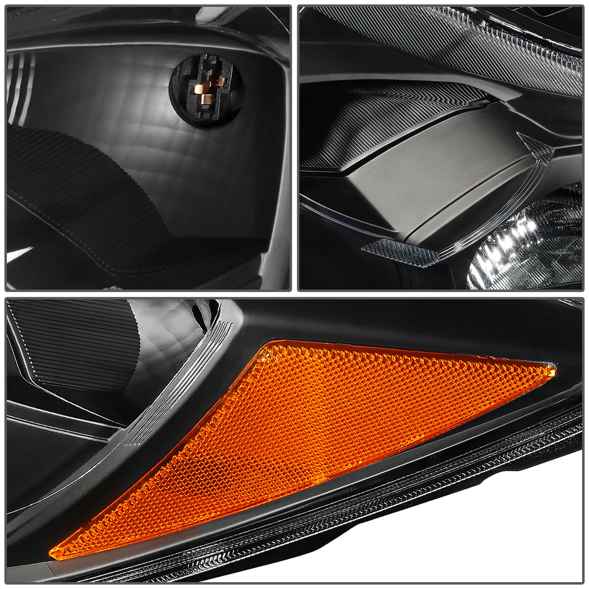 DNA Projector Headlights Subaru Forester (2014-2016) OE Style w/ Black or Chrome Housing - Image 4