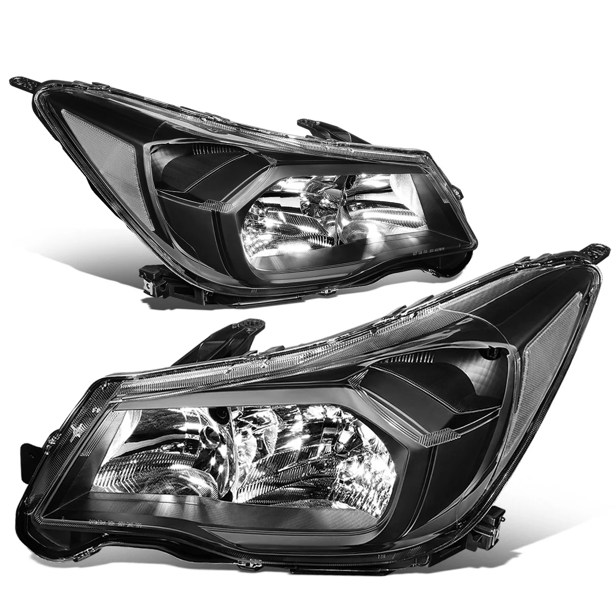 DNA Projector Headlights Subaru Forester (2014-2016) OE Style w/ Black or Chrome Housing - Image 7