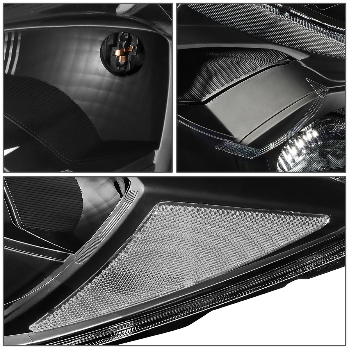 DNA Projector Headlights Subaru Forester (2014-2016) OE Style w/ Black or Chrome Housing - Image 9